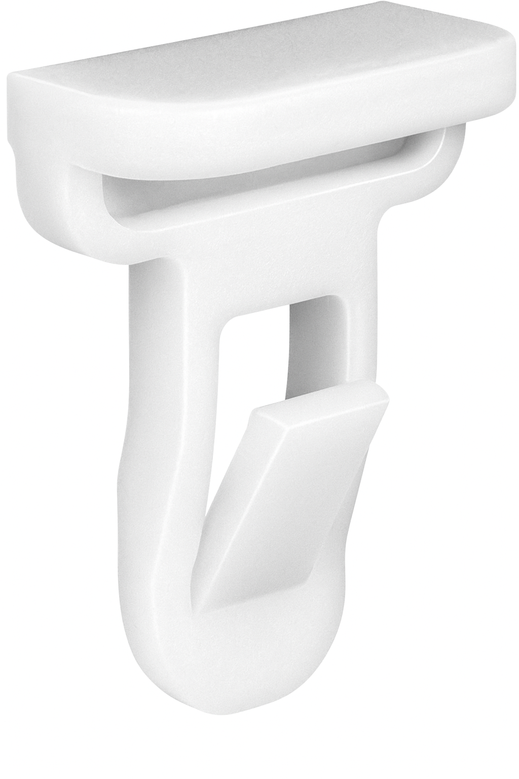 Spoiler Molding Retainer Clip – Front/Rear, Nylon White | 75392-35220